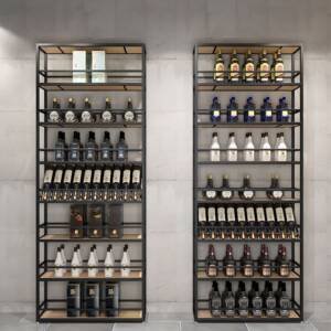 Custom Liquor Store Display Rack
