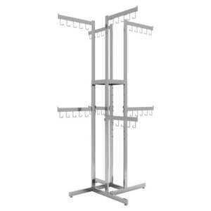 Metal Clothing Store Retail Garment Display Rack