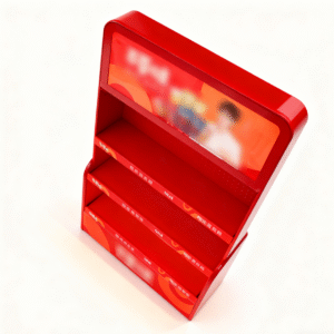 Customizable Eco-Friendly for Snack Display Rack with Light Box-Multi-Screen Options for Convenience Stores & Supermarkets